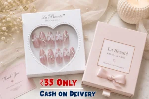 Elegant Blush Press On Nails