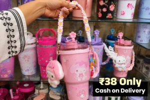 Kawaii Style Pink Tumbler